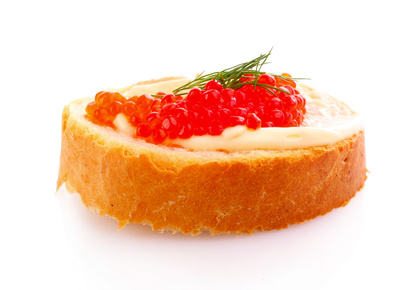 Arbeitsproben Kaviarbrötchen